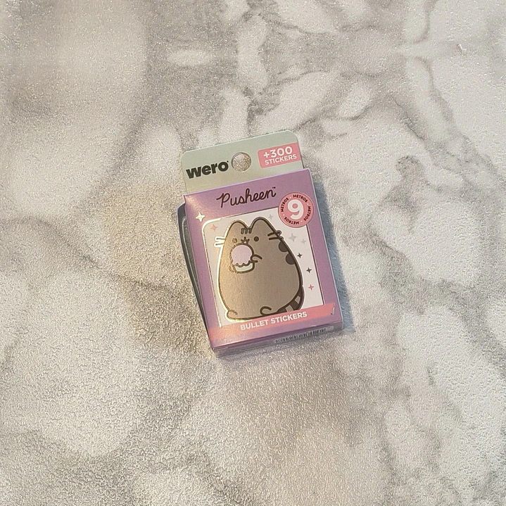 Wero - Cubo de Stickers Pusheen 1