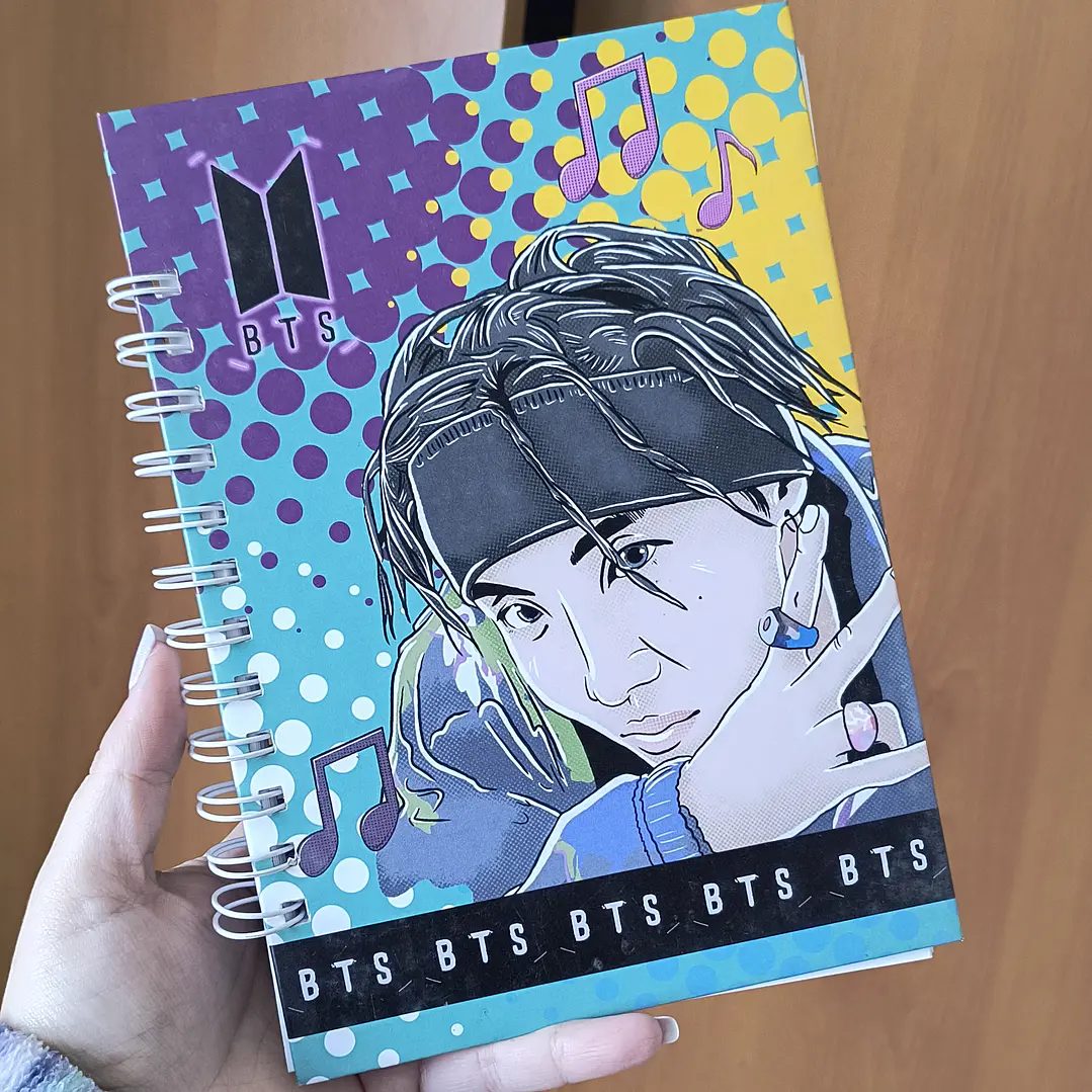 Cuaderno de Anillos - BTS 1