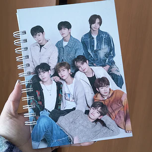 Cuaderno de Anillos A5 - K-Pop