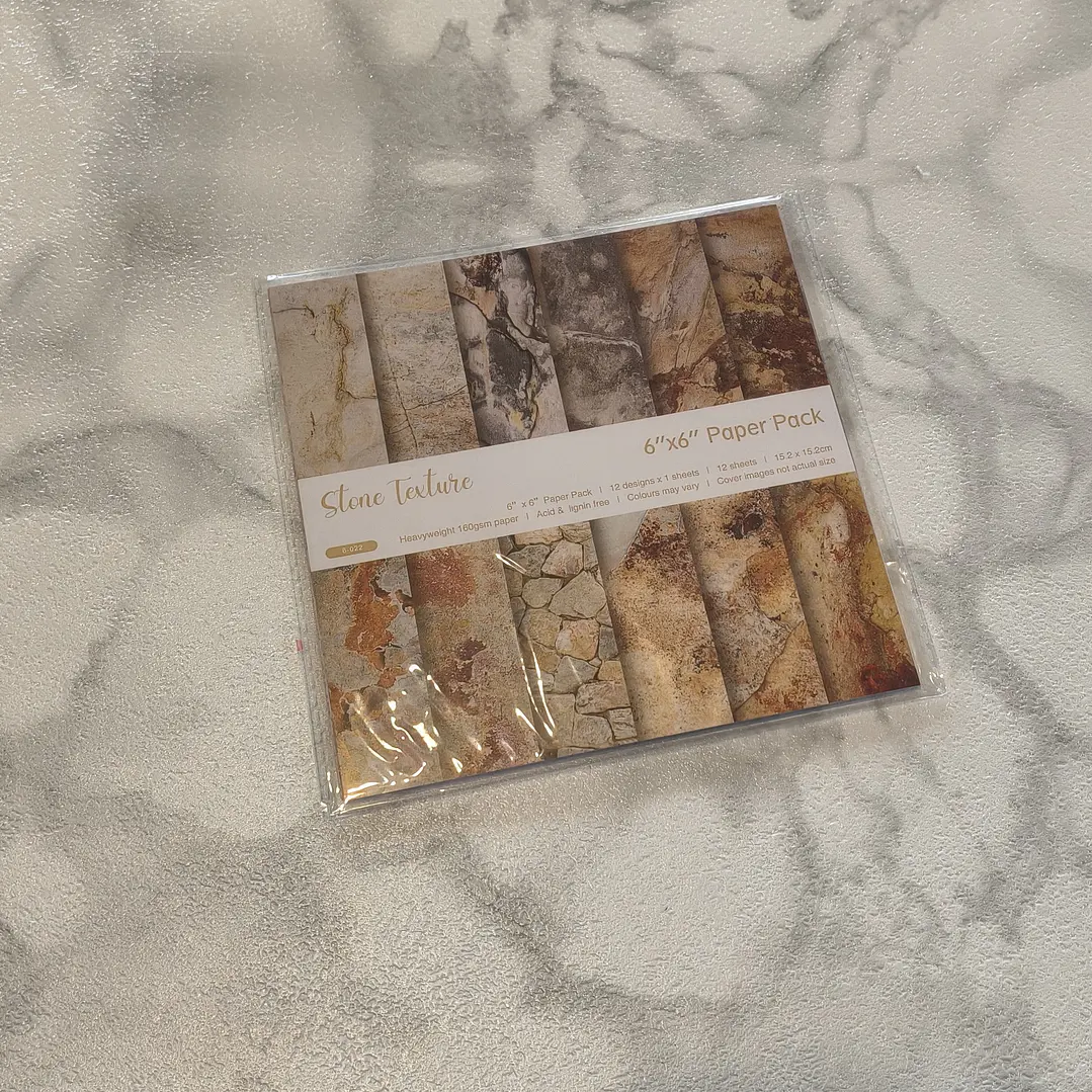 Set de Papeles con Texturas para Journaling y Scrapbook 1