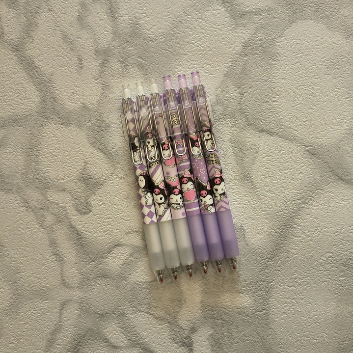 Lápices de Tinta Gel - Kuromi 1