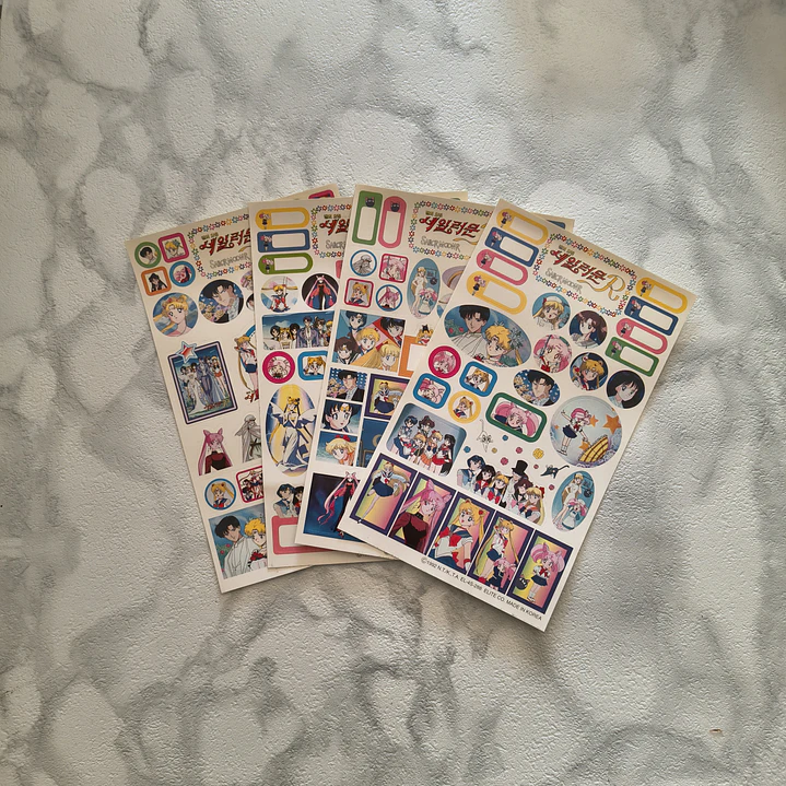 Set de Stickers - Sailor Moon 1