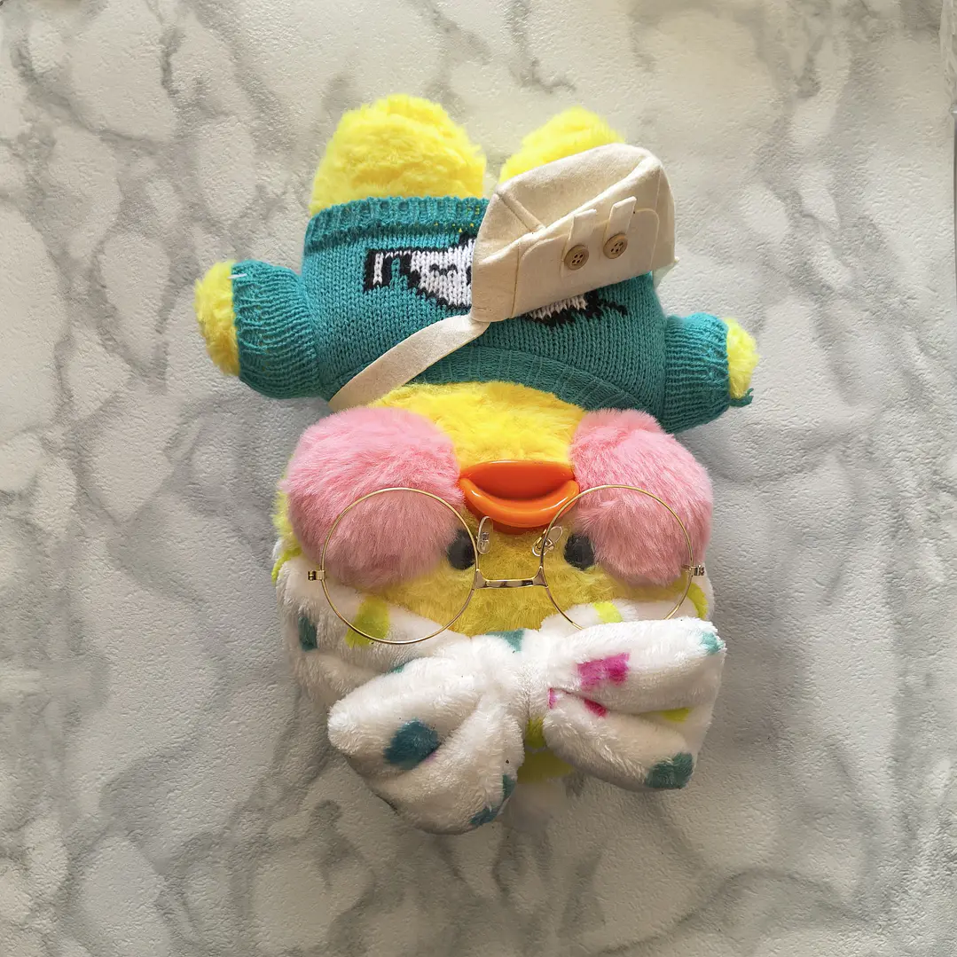 Peluche de Patito Lector 2