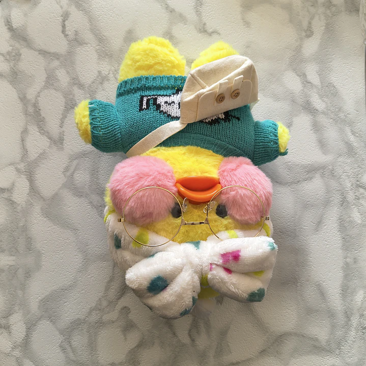 Peluche de Patito Lector 2