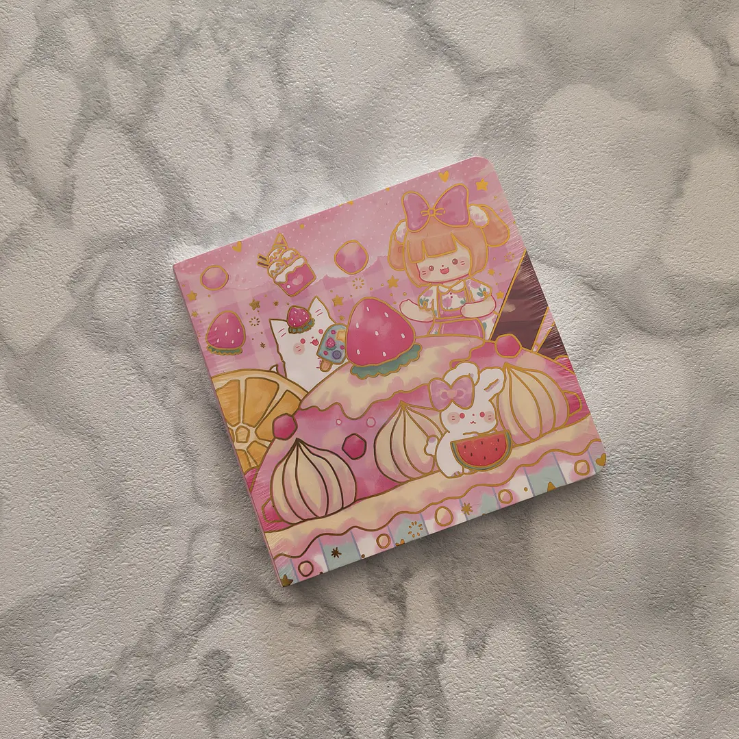 Libreta Rosada con Animalitos B6 1