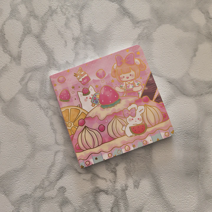 Libreta Rosada con Animalitos B6 1