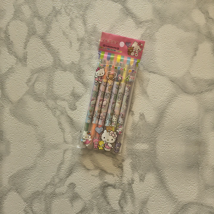 Set de Destacadores - Hello Kitty 1