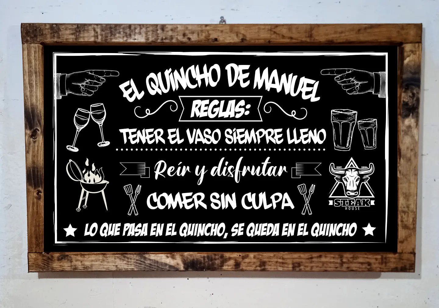 Reglas del quincho 1