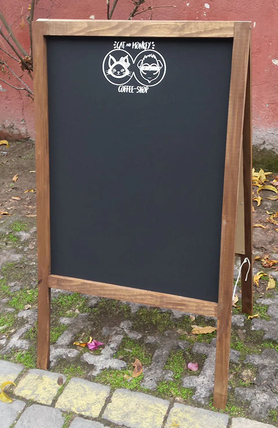 Pizarra Paloma Doble con logo 1