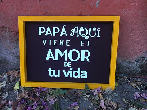 Pizarra para pajes