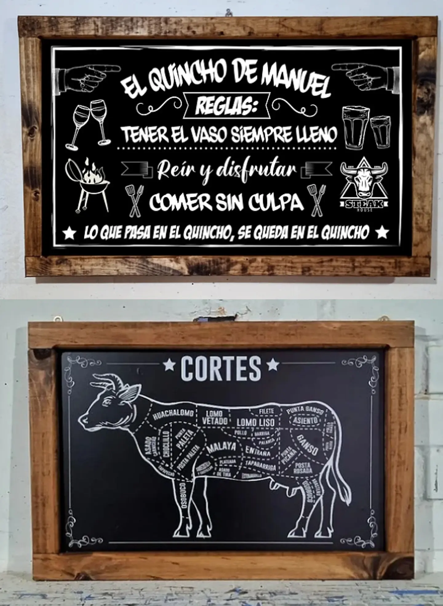 Combo decorativo para Quincho 1