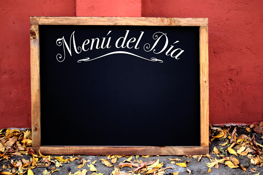 Pizarra para colgar