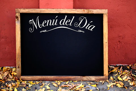 Pizarra para colgar