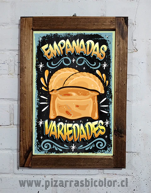 Letrero Empanadas