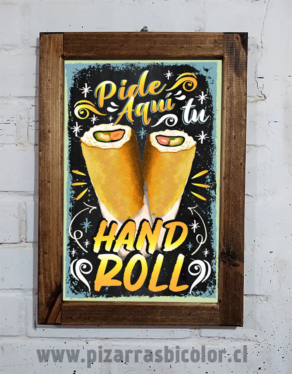Letrero Hand Roll 1