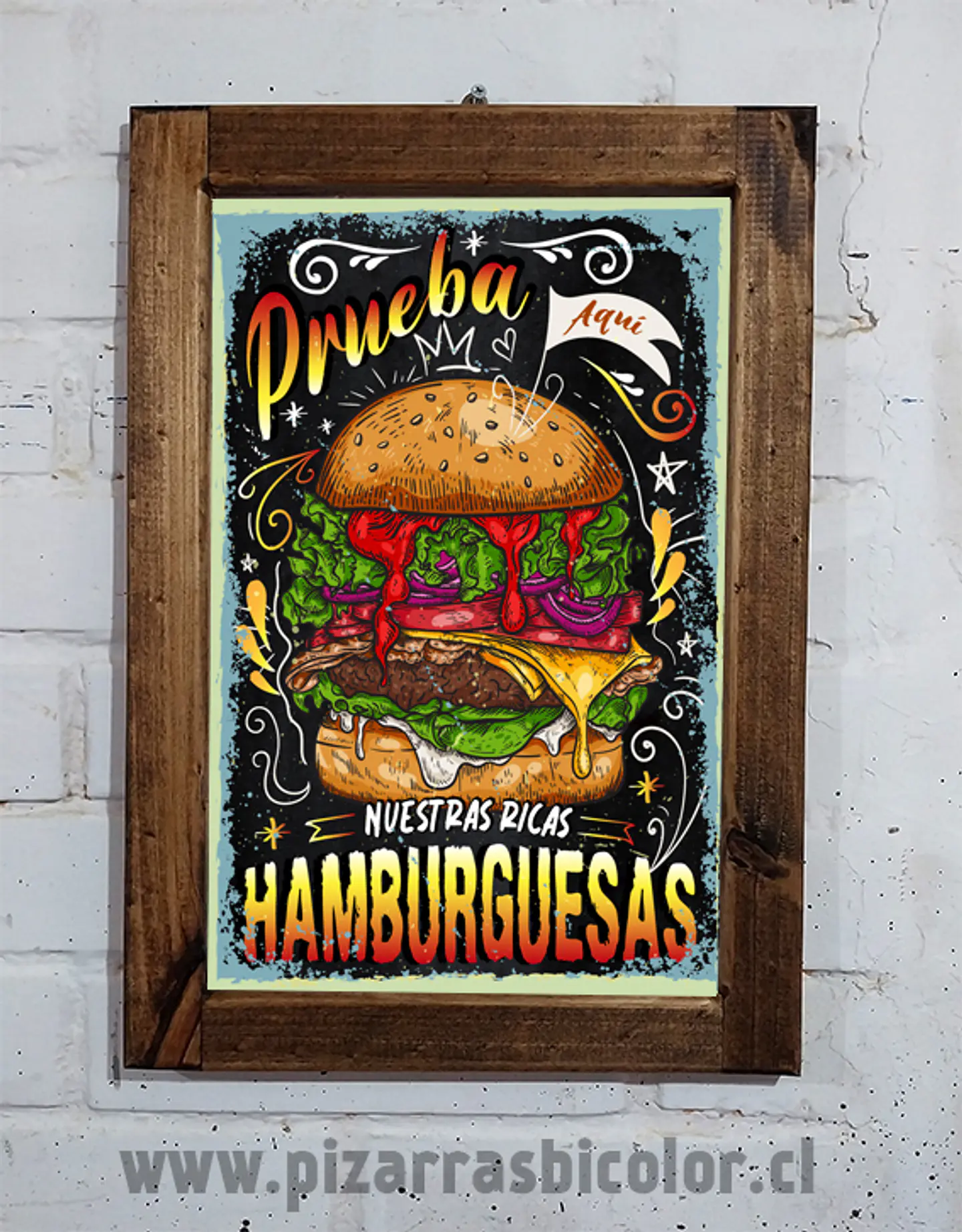 Letrero Hamburguesas 1