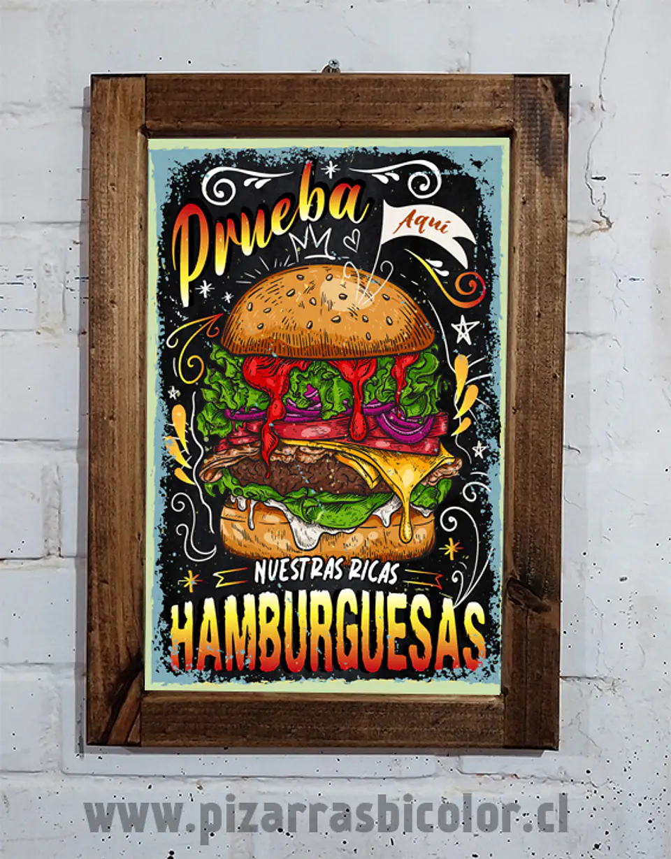 Letrero Hamburguesas 1