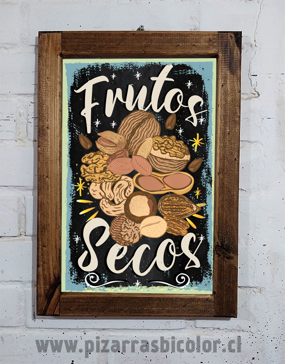 Letrero Frutos Secos