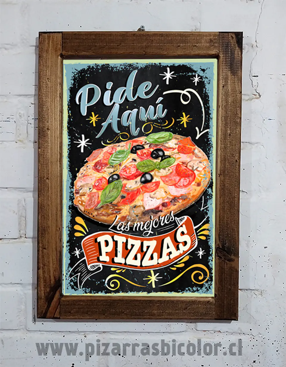 Letrero Pizzas 1