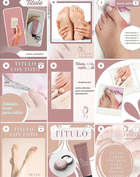 Plantillas para tu perfil de instagram 
