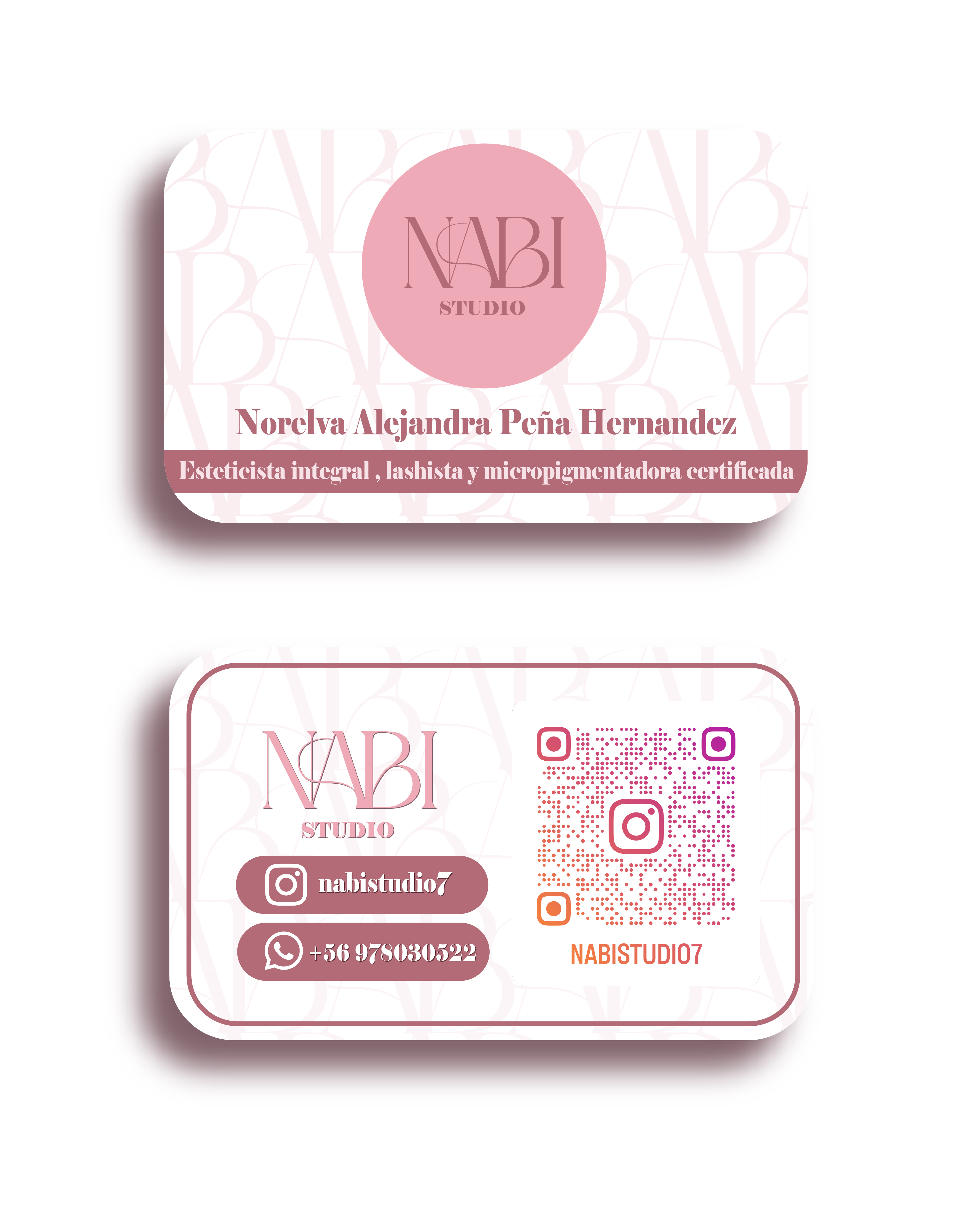 Diseño de tarjetas de presentacion (tiro y retiro)