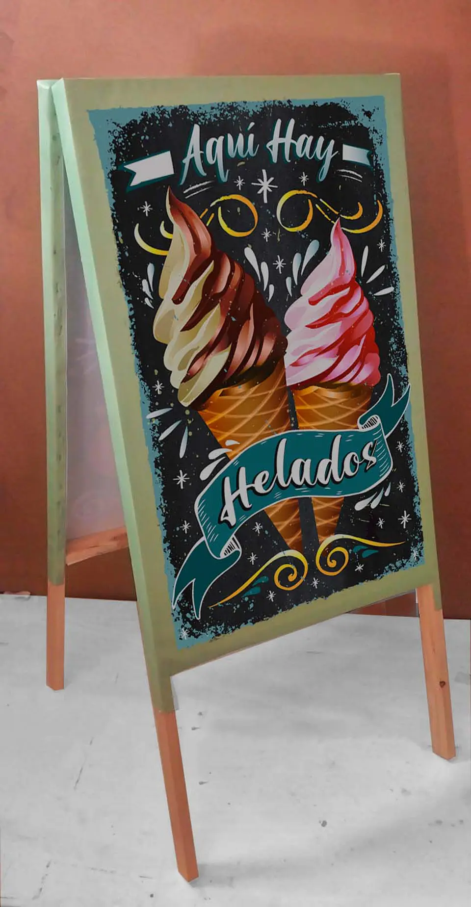 Paloma doble PVC modelo Helados 1
