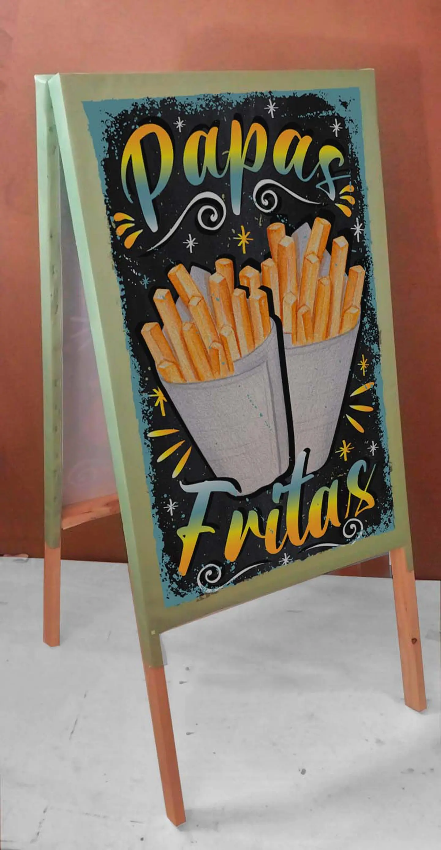 Paloma doble PVC modelo Papas Fritas 1