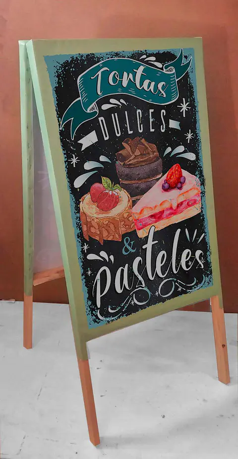 Paloma doble PVC modelo Tortas y Pasteles