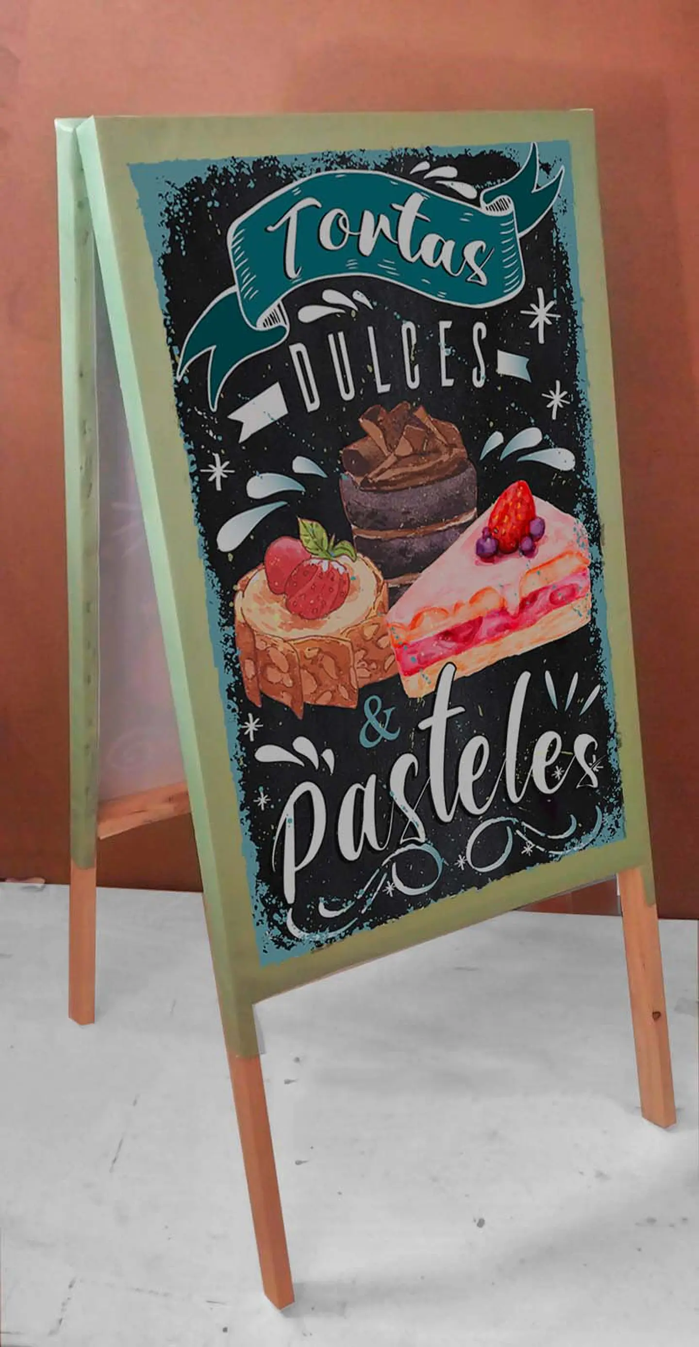 Paloma doble PVC modelo Tortas y Pasteles 1