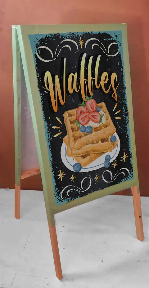 Paloma doble PVC modelo Waffles