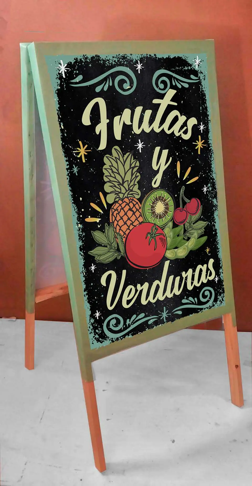 Paloma doble PVC modelo Frutas y Verduras 1