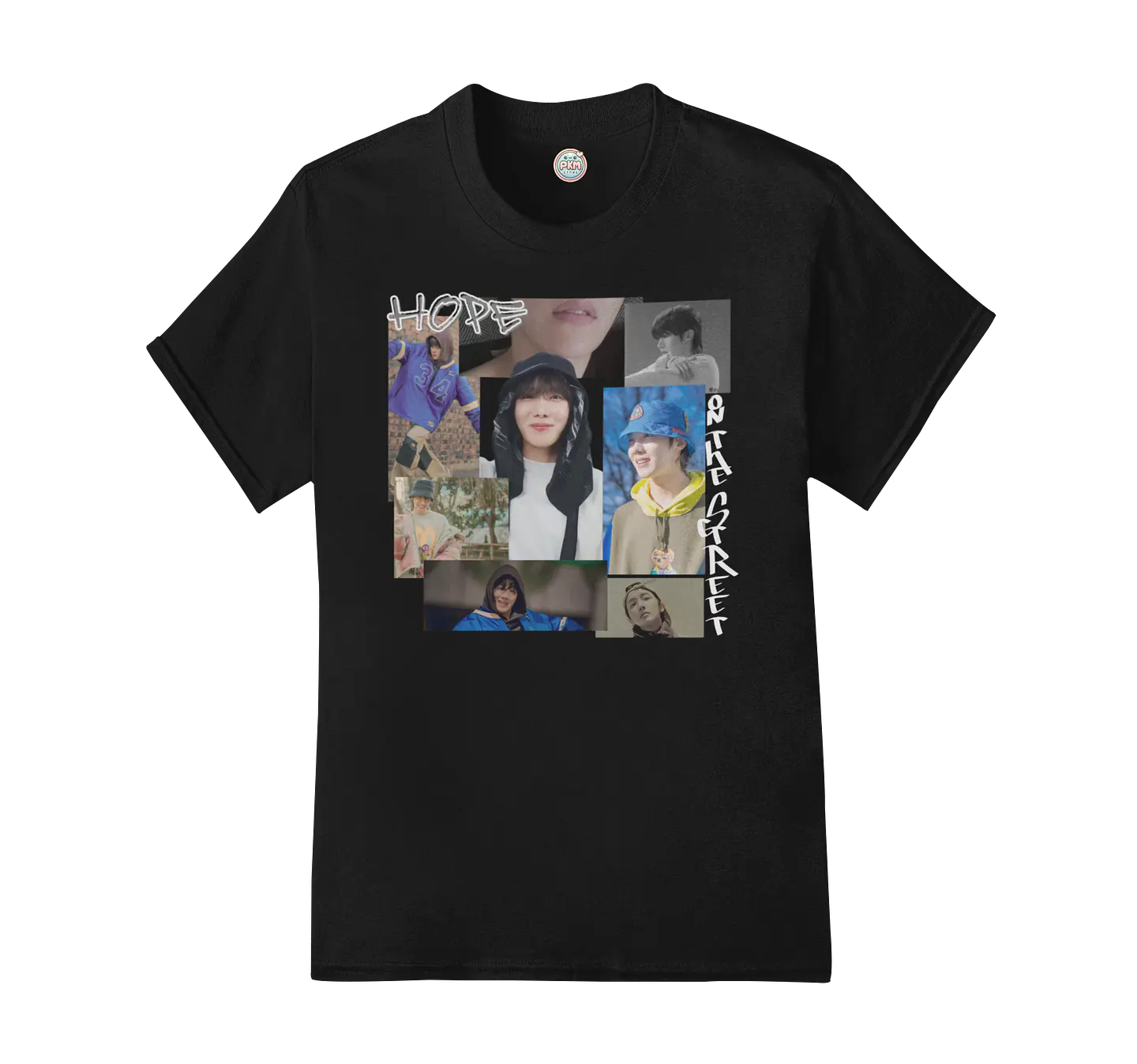 Polera J-Hope Hope On The Street Collage 1