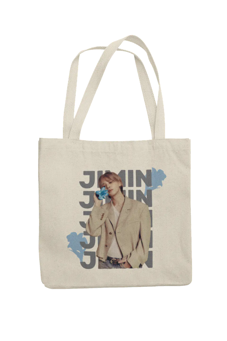 Totebag BTS Jimin | Blue Rose 2