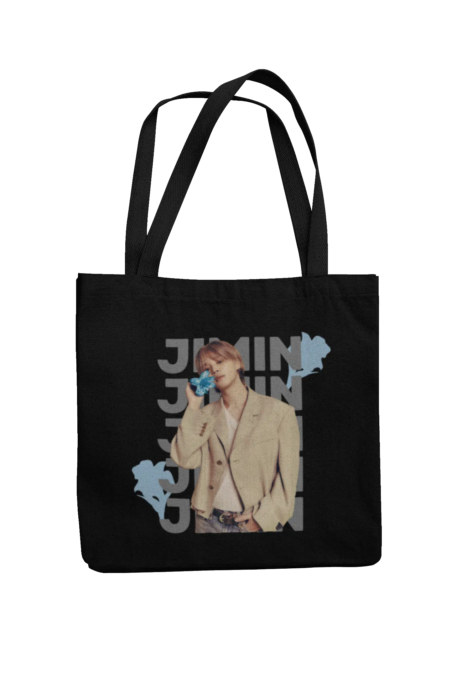 Totebag BTS Jimin | Blue Rose 1