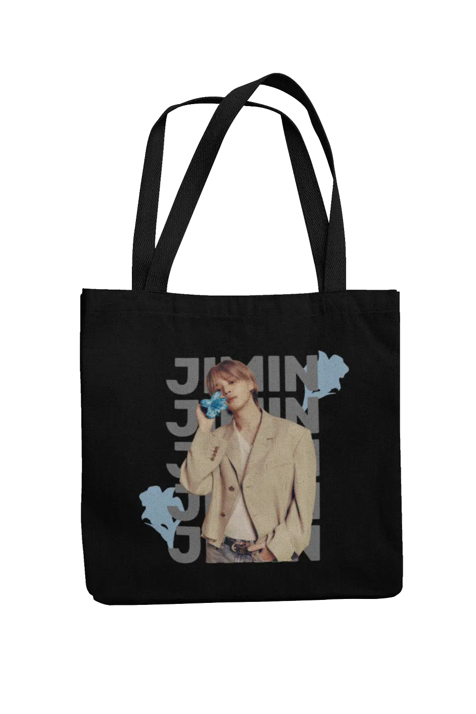 Totebag BTS Jimin | Blue Rose 1