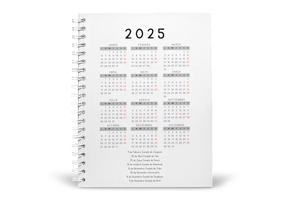 Agenda ENHYPEN OT7 4