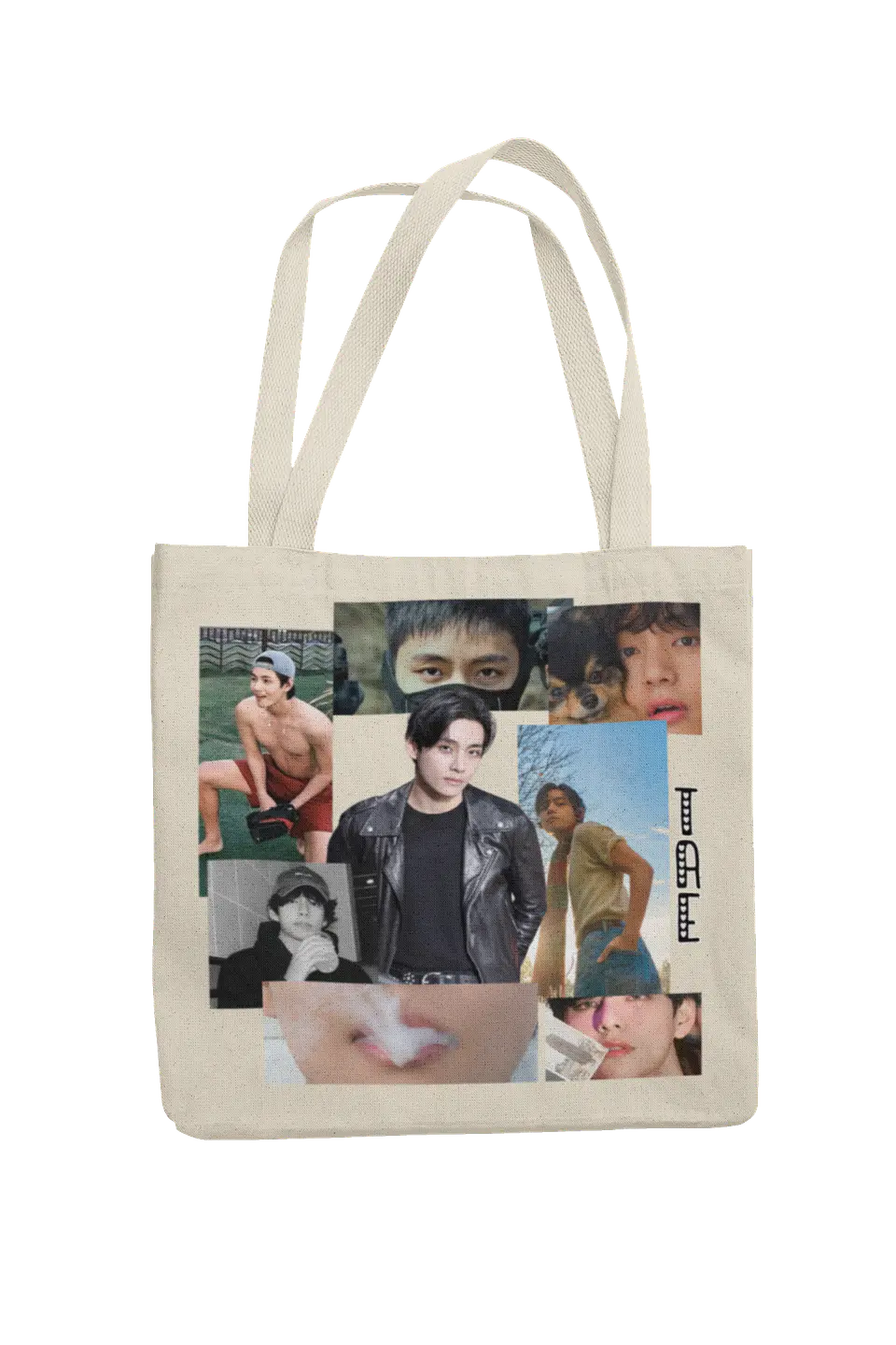 ToteBag Tae Collage  1
