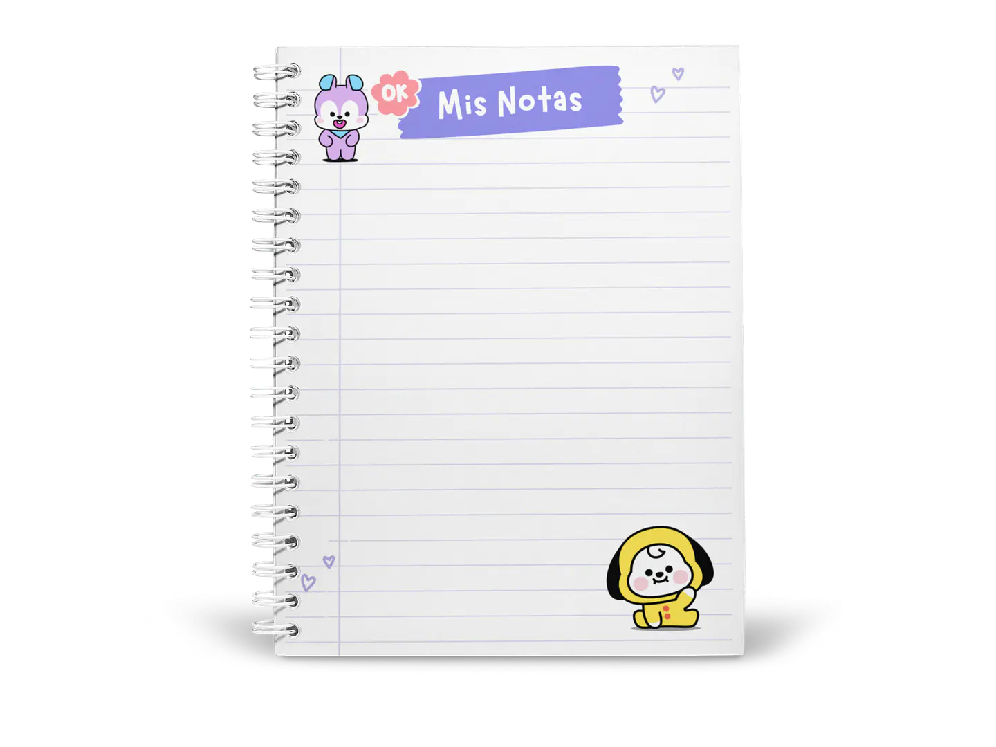 Planner Universitario BT21 3