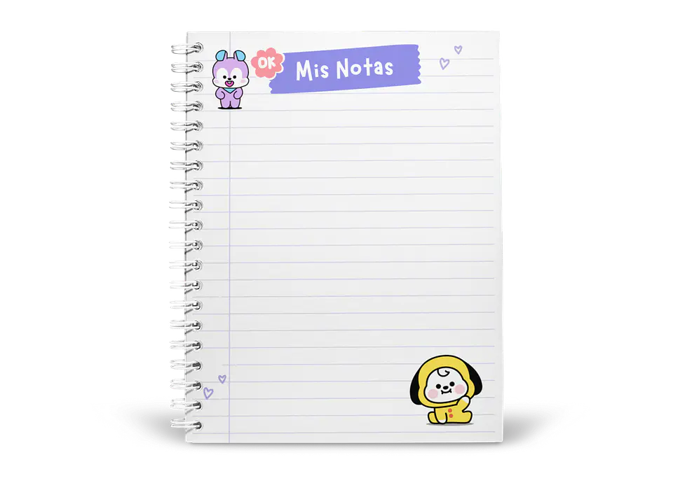 Planner Universitario BT21 3