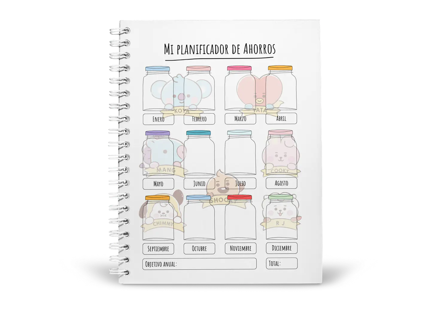 Planner Universitario BT21 5
