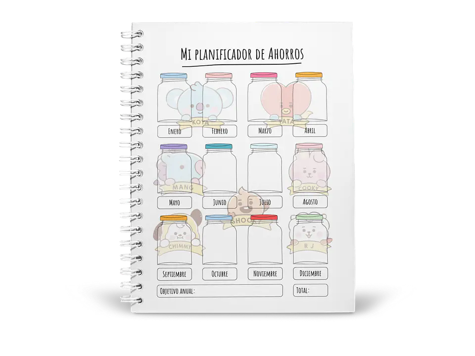 Planner Universitario BT21 5