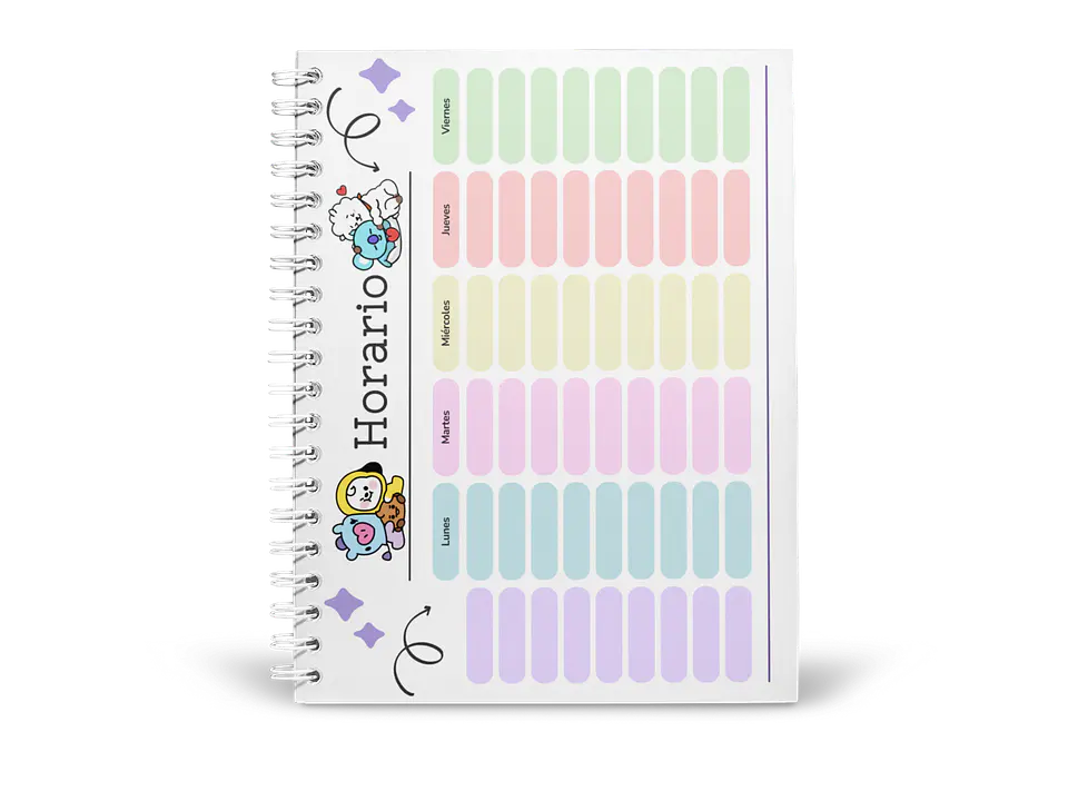 Planner Universitario BT21 9