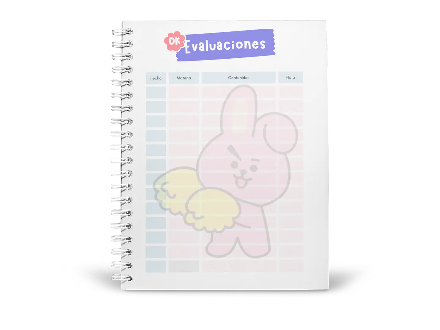Planner Universitario BT21 14