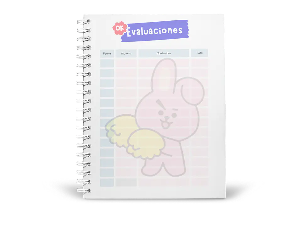 Planner Universitario BT21 14