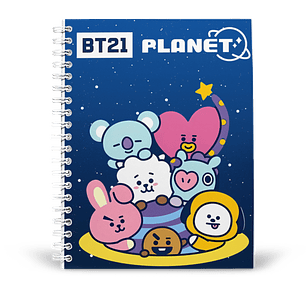 Planner Universitario BT21
