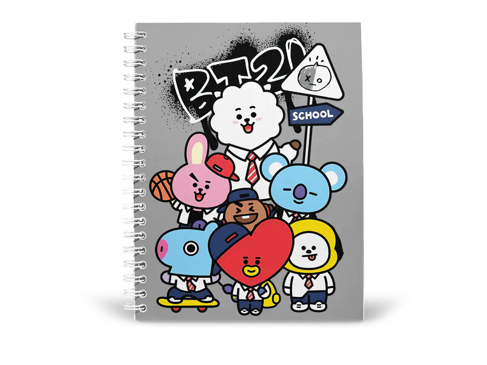 Planner Universitario BT21 13