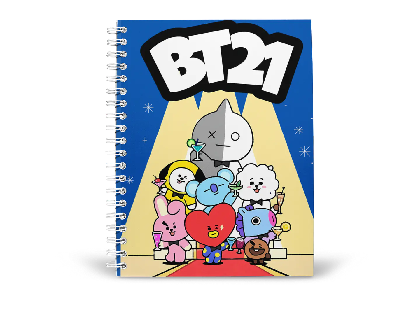 Planner Universitario BT21 16