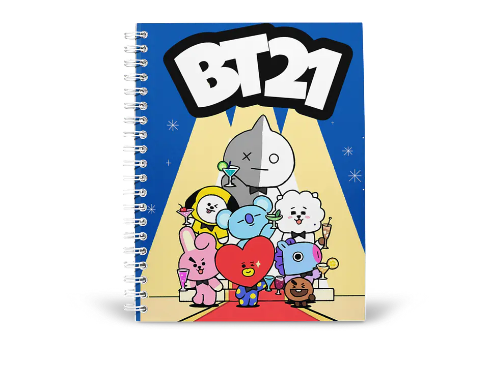 Planner Universitario BT21 16