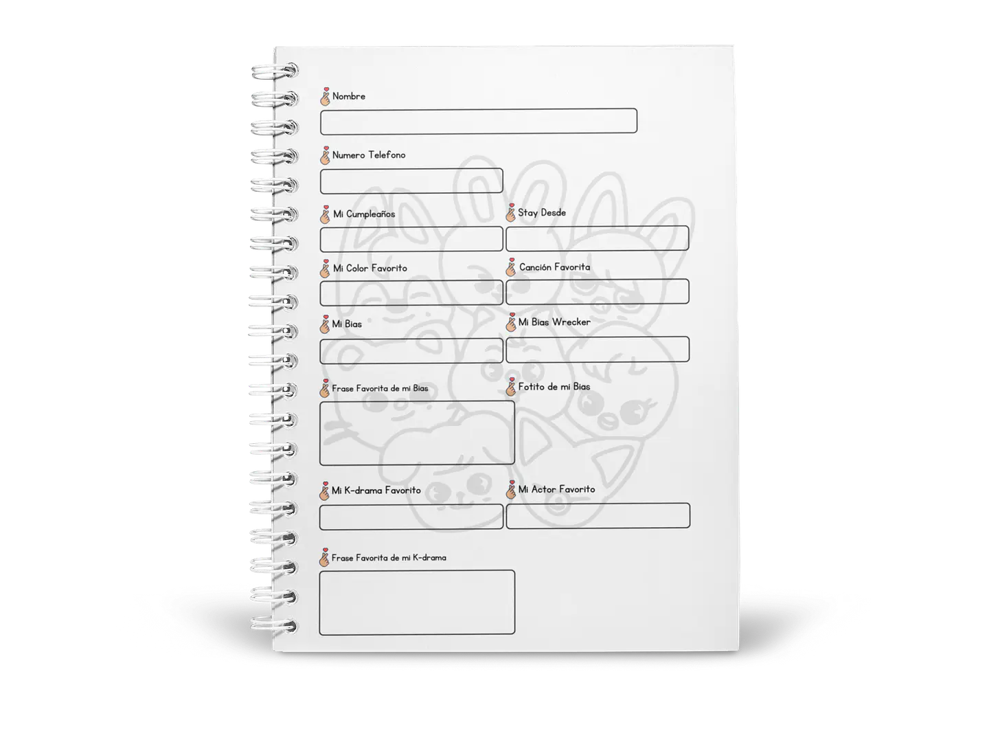 Planner Estudiante SKZOO  4