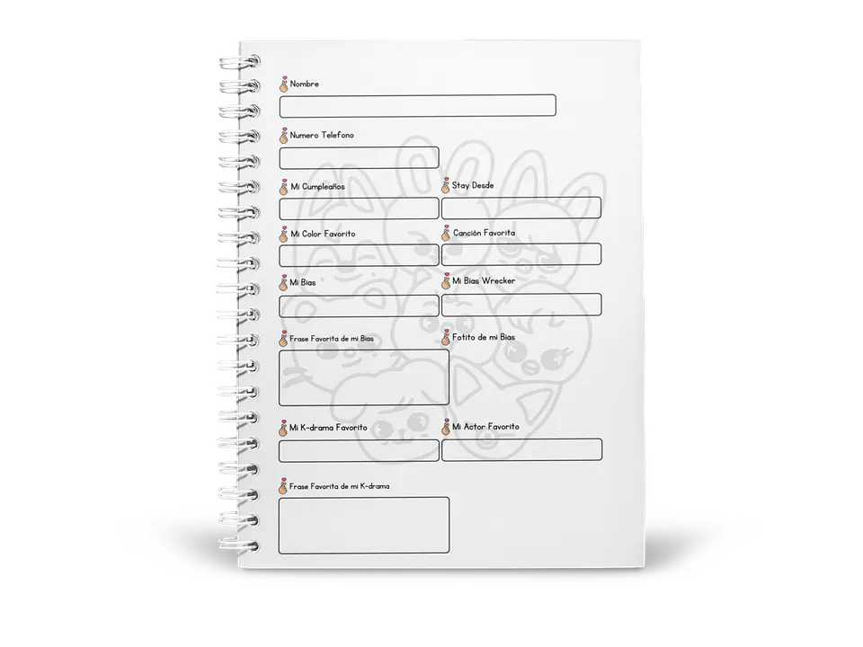Planner Estudiante SKZOO  4